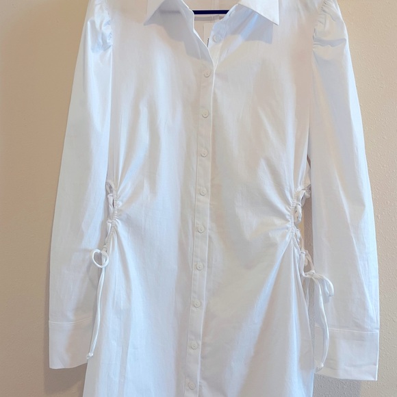 Windsor Mini Dress Junior Size M White NWT - Picture 1 of 7